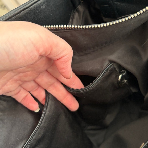 Anthropologie, black work bag, urban originals - Picture 5 of 8